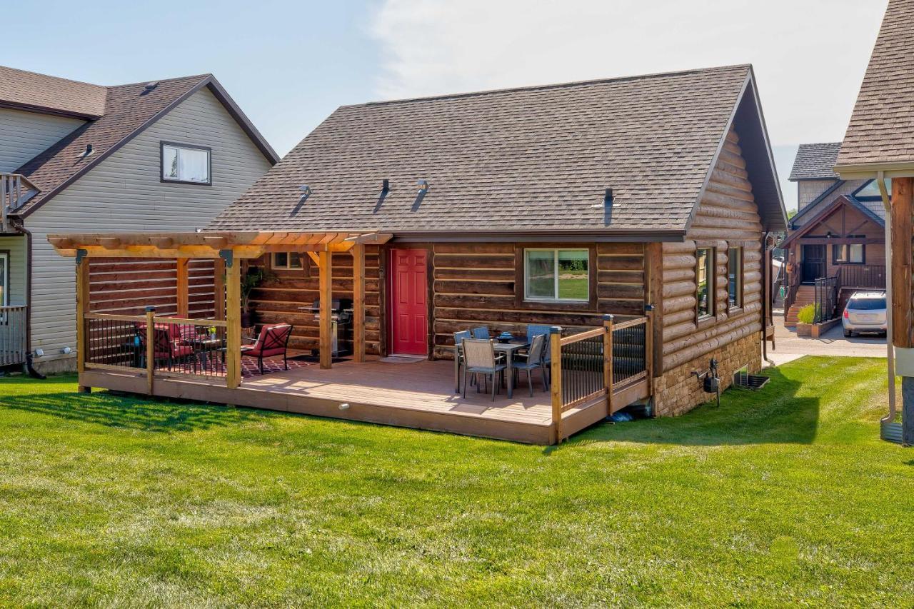 فيلا Whispering Pines Cabin With Pool, Lake And Golf Access! Pine Lake المظهر الخارجي الصورة