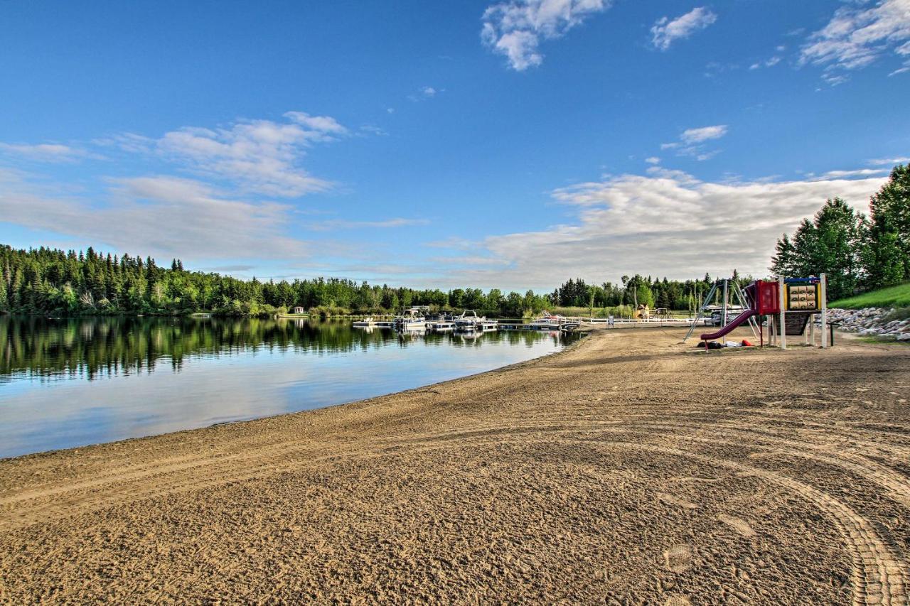 فيلا Whispering Pines Cabin With Pool, Lake And Golf Access! Pine Lake المظهر الخارجي الصورة