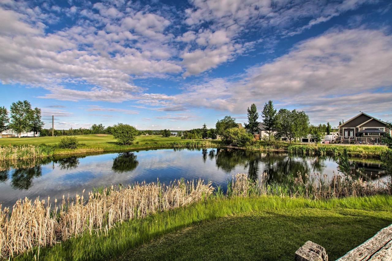 فيلا Whispering Pines Cabin With Pool, Lake And Golf Access! Pine Lake المظهر الخارجي الصورة