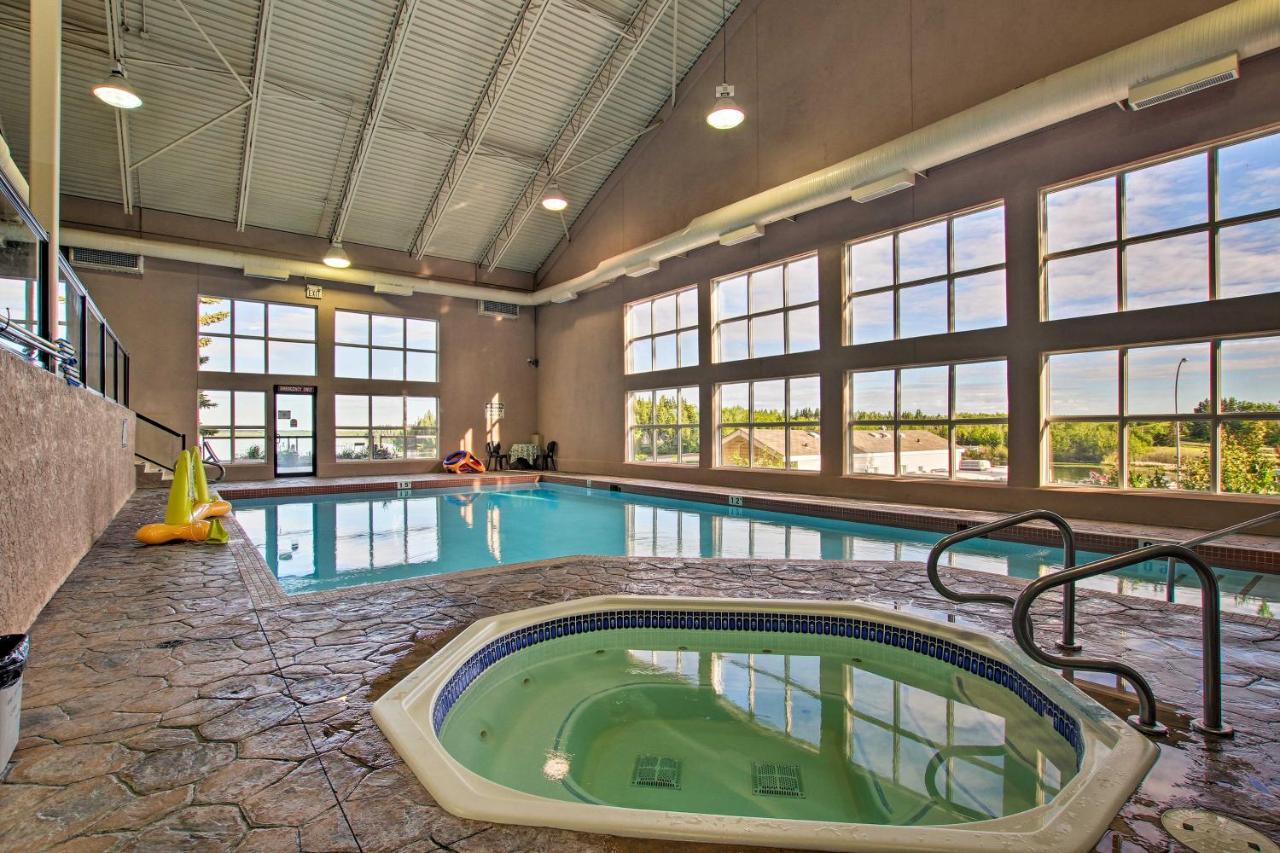 فيلا Whispering Pines Cabin With Pool, Lake And Golf Access! Pine Lake المظهر الخارجي الصورة